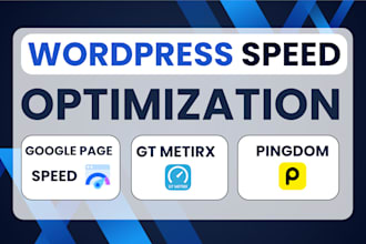 increase wordpress website speed, optimize for google page speed, 24 hours