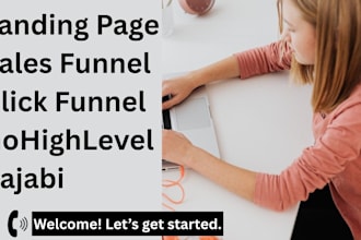design clickfunnel, kajabi, gohighlevel, figma, klaviyo