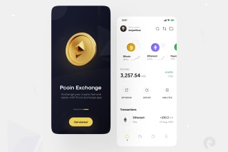 develop crypto wallet app, blockchain app, crypto app, trading app, bet app