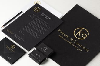 create minimal and luxury logo design