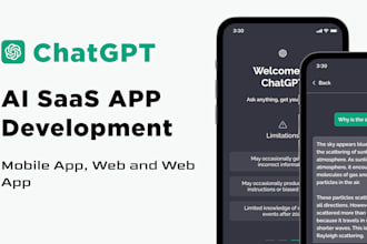 develop ai chatbot flutter app and integrate chatgpt apis