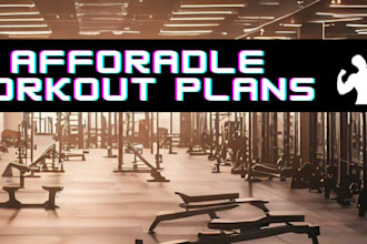 craft your ultimate custom workout plan