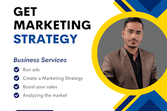 give marketing strategy for instagram facebook and run ads