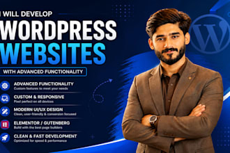 develop wordpress websites with advanced functionality