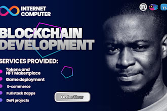 create dapps and defi projects on the internet computer