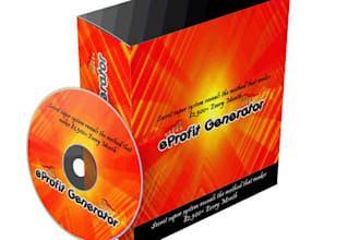 do the book cover dvd cd design for your salepage