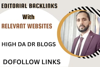 build high quality editorial backlinks for SEO