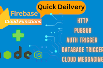 write firebase google cloud functions using node js