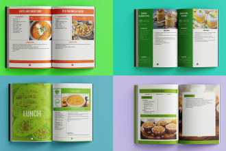 design, and write recipes for cookbook recipe book, meal plan