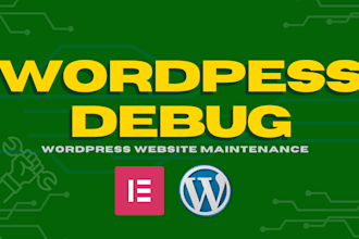 do wordpress debug, maintenance and woocommerce debug