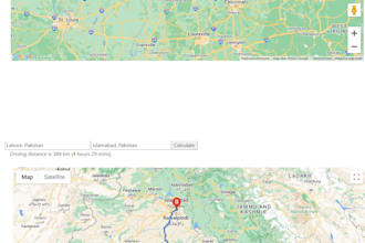 implement places API by using google maps API