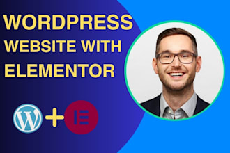design or redesign wordpress website with elementor
