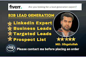 do b2b lead generation and email finding