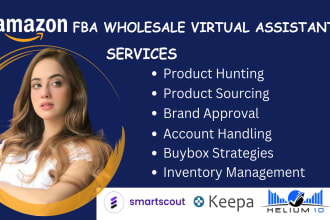 be your amazon fba wholesale virtual assistant