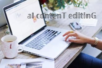 do ai content editing , resume , id and  business card making