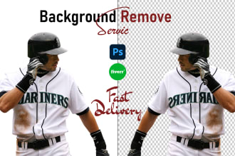 do background removal, resize and crop picture
