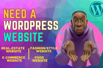 build and customize responsive wordpress website