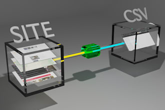 create an optimized dynamic python web scrapper