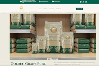 build a premium wordpress website for fmcg brand packaging companies and startup