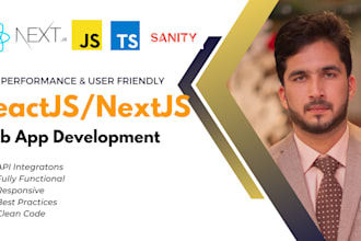 design website ,sanity cms integration with react, next js