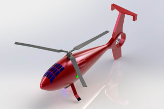 do 3d design, animation and simulation for drones, copters, planes