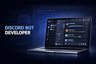 build a custom discord bot with moderation, commands, and automation