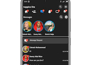 create a fully and functional social media application