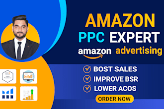 create and optimize your amazon PPC campaign and sponsored ads with complete SEO