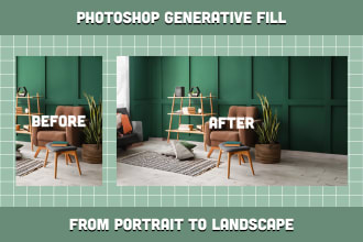 extend your image with photoshop generative fill