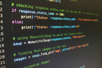 do python web scraping, data scraping, data mining, web scraper