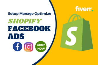 be your facebook ads campaign manager and shopify fb manager
