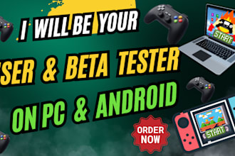 be your game, app user or beta tester on PC or mobile