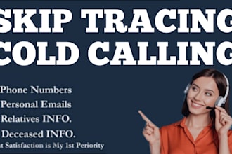do skip tracing , llc skip tracing for real estate by tloxp and cold calling