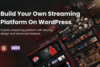 create your own straming website with membership plans