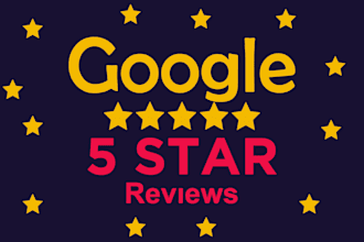 add 5 star positive review on your google, facebook, trustpailot account