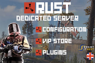 setup a rust dedicated server