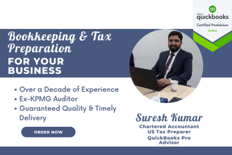 do bookkeeping and make books ready for tax filing
