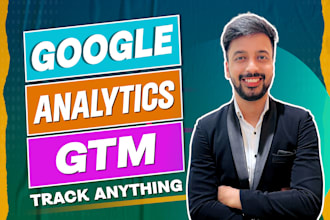 setup google tag manager, ga4 for all type of tracking in 1 day