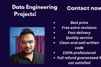 work on data engineering projects