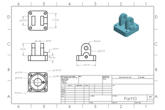 create 2d engineering, technical and mechanical drawings