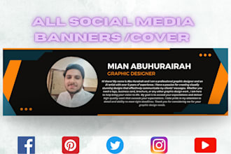 design social media banners and covers