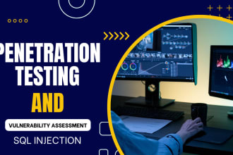 do fast penetration test on your website and provide penetration testing report