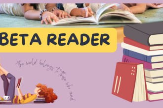 act as a beta reader for your childrens picture book