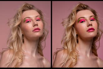 do photoshop high retouching and color correction