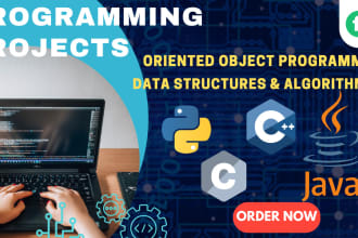do clojure, c, cpp, python and java programming projects