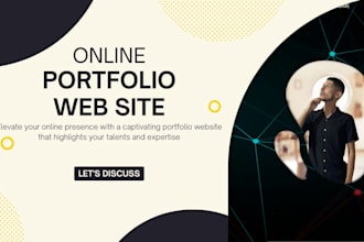 build a professional portfolio, business website