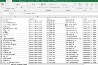 scrape data from google map email, location, contact number, web address fast