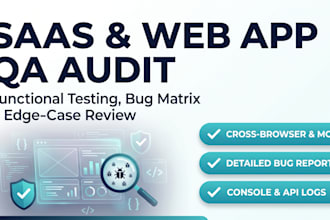 do functional QA testing for your website, saas, and web app