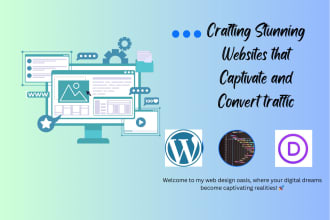 be your website developer, divi builder and wordpress