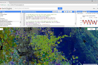 prepare google earth engine code and task for your analysis